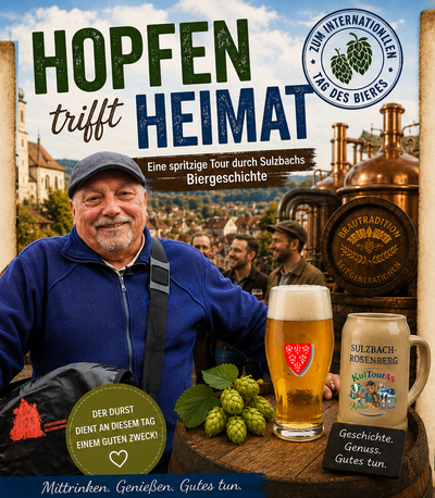 Eine spritzige Tour durch Sulzbachs Biergeschichte